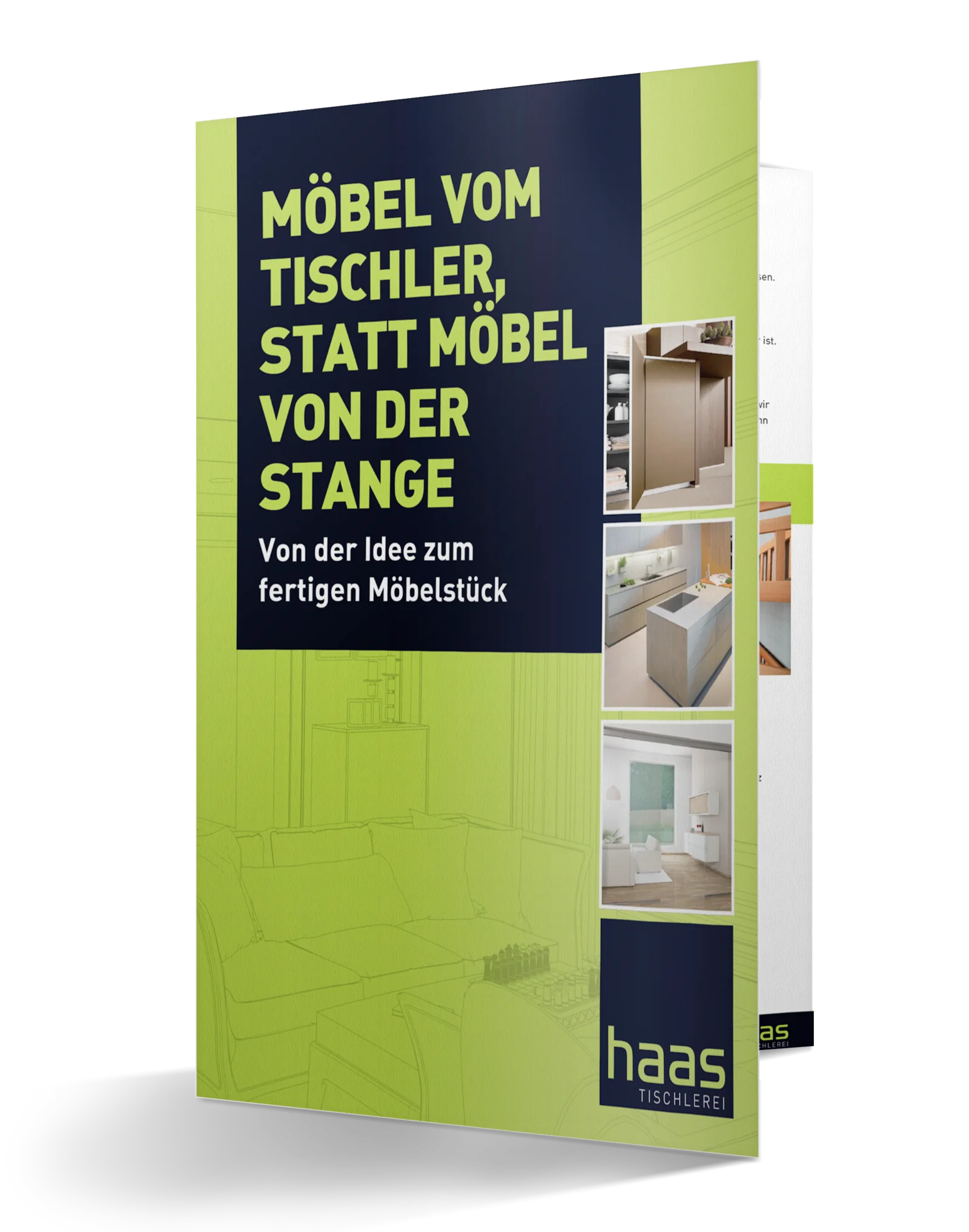 Leitfaden aufgeschlagen
